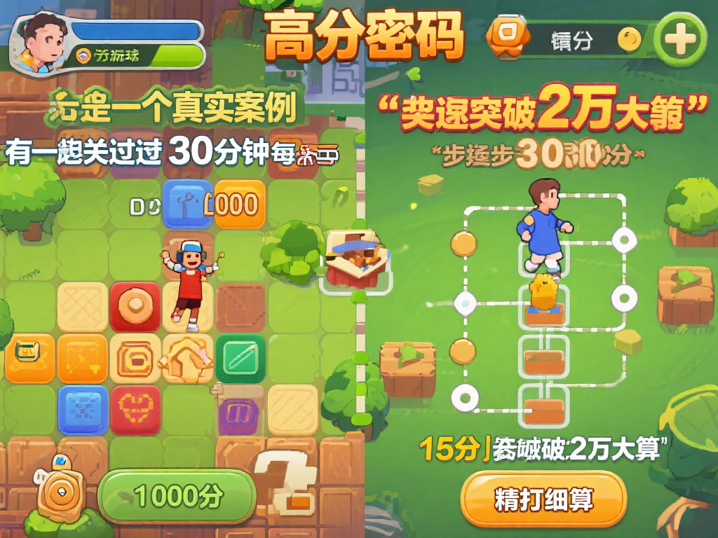 揭秘糖果派对游戏高分算法的成功秘诀解析 分享一个真实案例:有位资深玩家在某一关花了30分钟