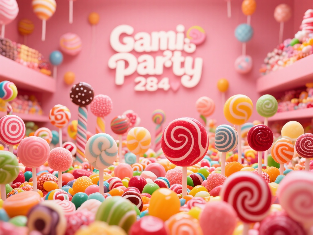 糖果派对并不仅仅是糖果堆积的空间，它是一种让心灵得
