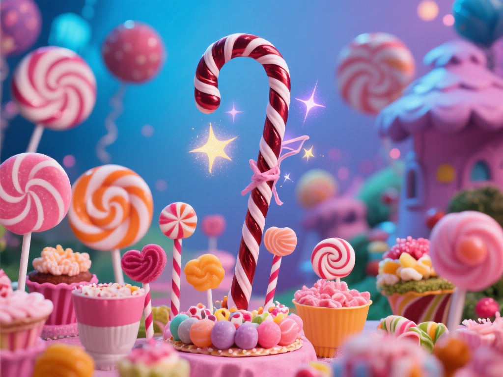 体验趣味糖果派对,走进魔幻拐杖奇遇记 在一个充满童话气息的糖果世界里,每一种糖果仿佛都拥