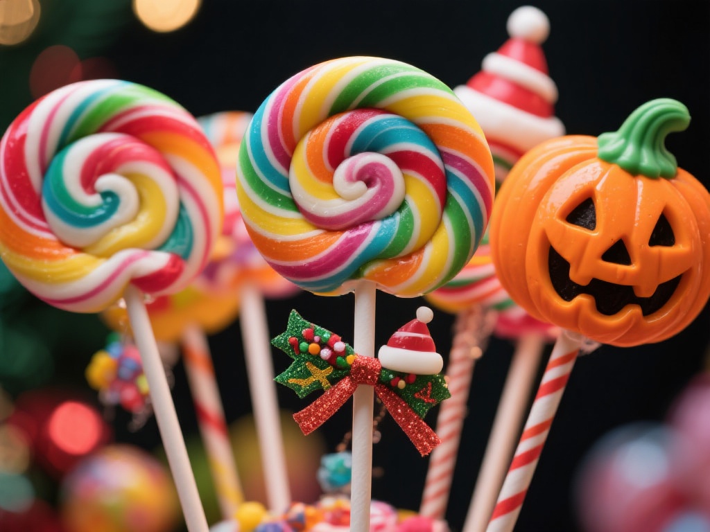 探秘糖果派对:棒棒糖的甜蜜魔法奇遇世界 你是否注意过糖果派对棒棒糖的造型设计?这些棒棒糖并