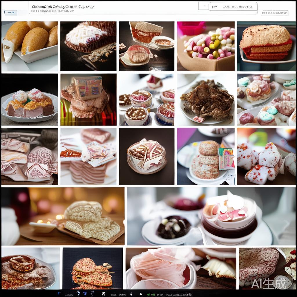 平台内设有丰富的内容区，包括糖果的美图分享、制作心
