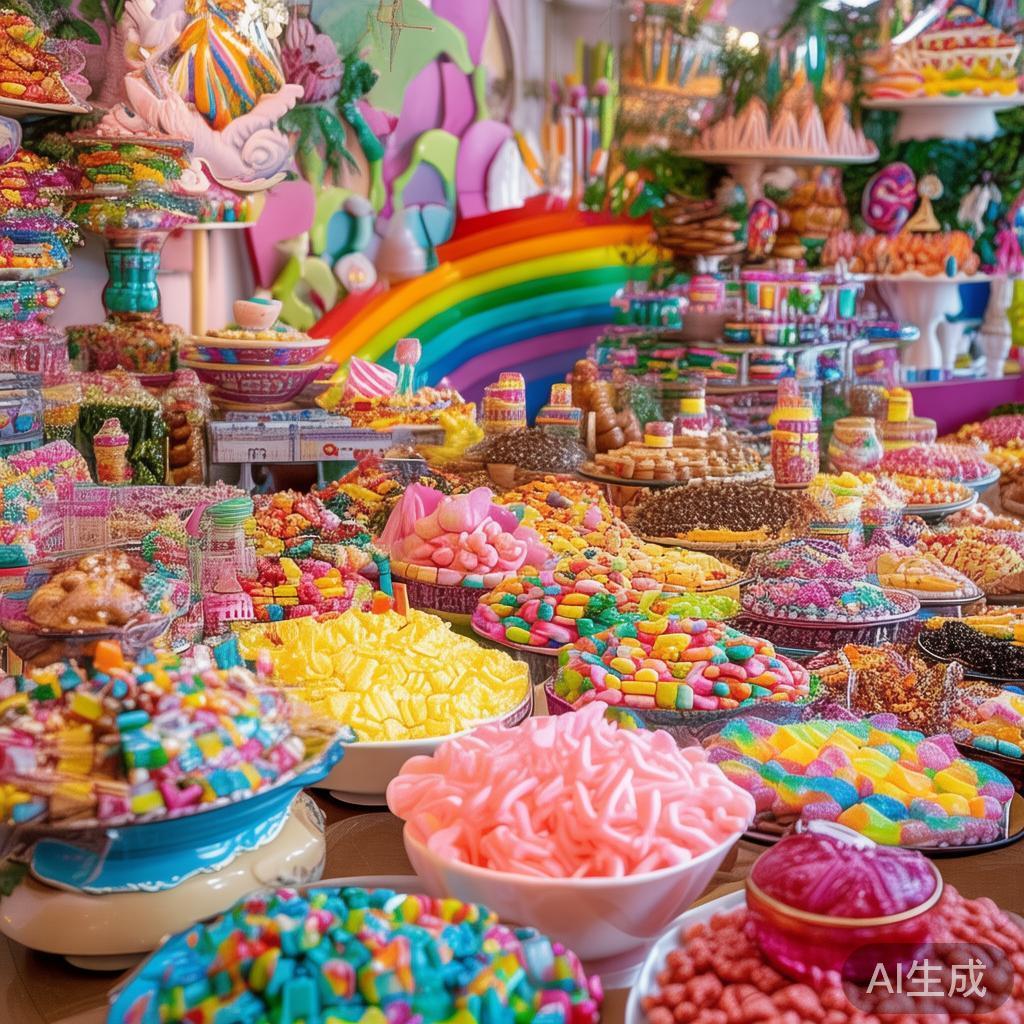 糖果派对锁定:开启无限甜蜜狂欢的精彩时刻 一个成功的糖果派对,离不开丰富多彩的元素。首先,丰