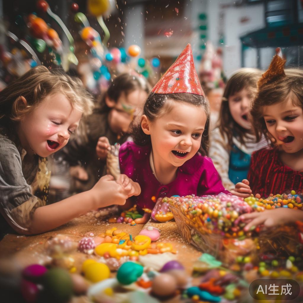 糖果派对的潜在危害分析:为什么它可能带来健康风险 除了身体影响,糖果派对还可能带来行为上的负面影响。