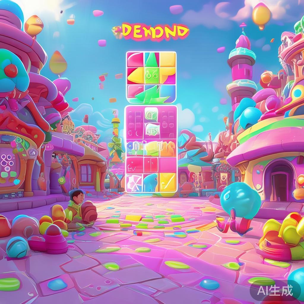 除了传统的益智玩法，糖果派对8877还引入了多种创