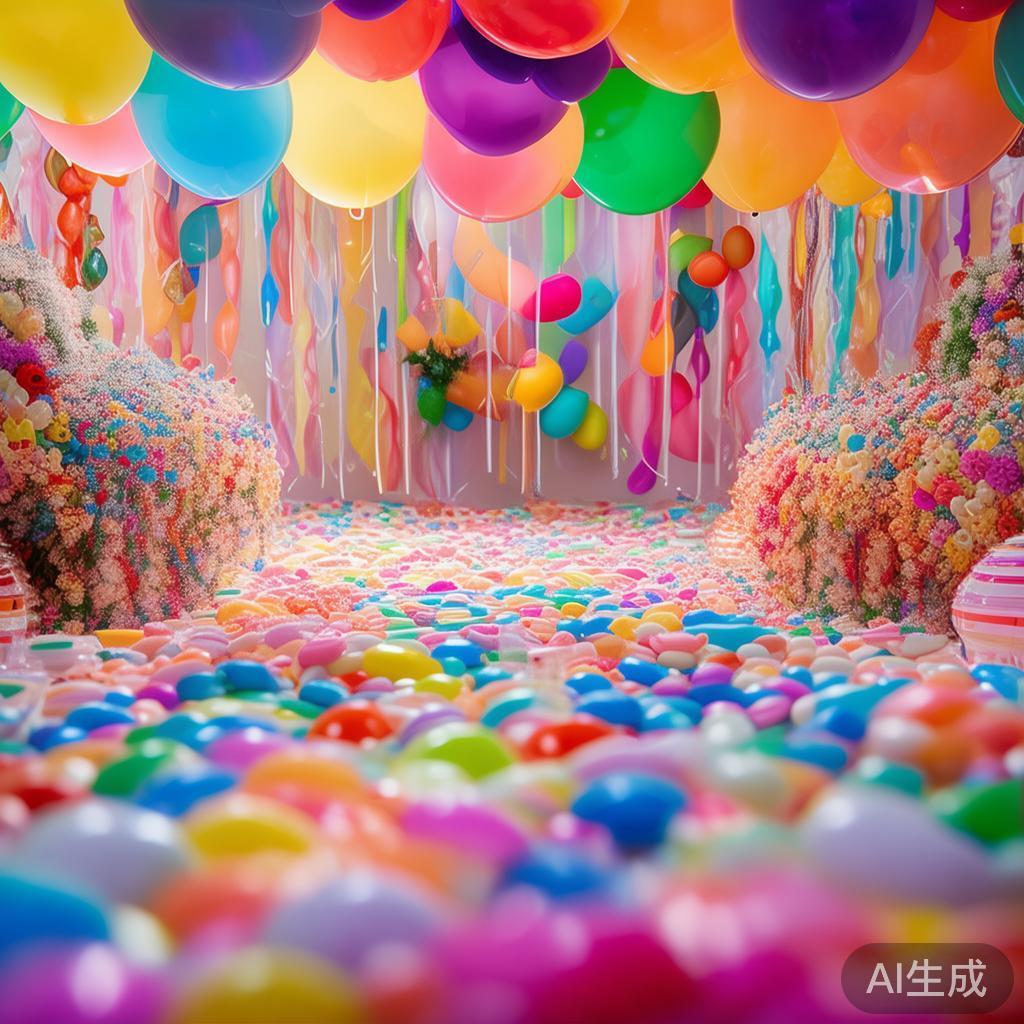 甜蜜缤纷的落糖果派对盛大举行,欢乐庆祝甜蜜时光 “甜蜜缤纷的落糖果派对盛大举行”这一主题,完美诠释