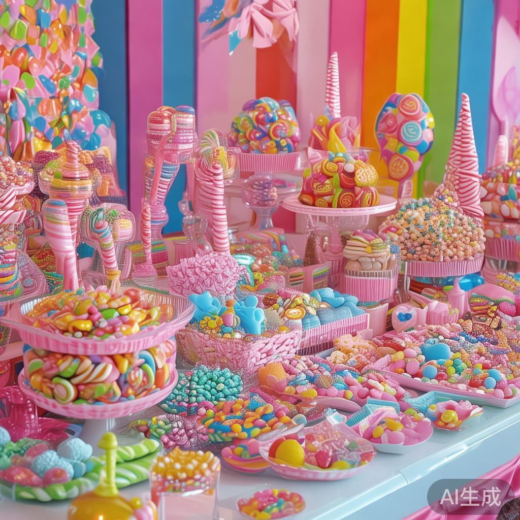 一个精彩纷呈的糖果派对离不开周密的策划。首先，场地